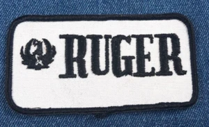 NOS 80s Vintage Original Ruger Firearms 4" Patch Guns Ammo Hunting Cool Nice - Picture 1 of 3