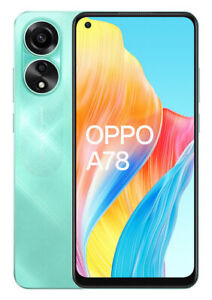 OPPO A78 5G Turquoise 128GB +8GB Ram Unlocked Dual Sim Mobile Phone New