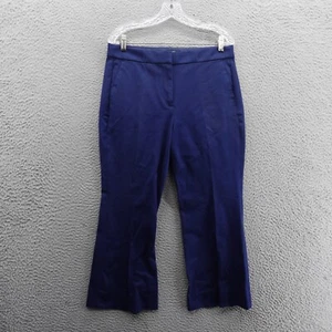 Pantalones cortos acampanados J Crew Kelsey talla 12 azul pequeño para mujer informales de negocios - Imagen 1 de 17