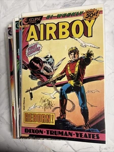 AIRBOY 1-4 6 8 12 17 21-22 27 32-33 35 38 44 50 ALL SIGNED! See Description! - Picture 1 of 18
