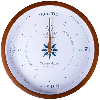 Planeteco Ocean Master Tide Clock - Stylish Home Decor Accessory with High-Lo... - Image 1 of 4