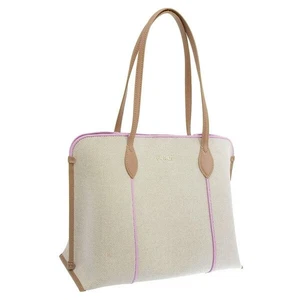 Furla Outlet VITTORIA L Tote WB00418BX07072097S ECRU+CARAMELLO+RADIANT - Picture 1 of 6