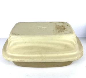 PAMPERED CHEF großer Bräter mit Deckel Bäcker/Deckel Family Heritage Steinzeug 2 Stück - Bild 1 von 14