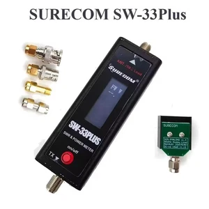 SURECOM SW-33Plus 100 W 125-525 MHz Mini misuratore di potenza e SWR per walkie talkie - Foto 1 di 11
