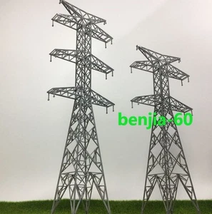 Diorama N Scale Power Transmission Tower Model Scene Building Model Accessories - Picture 1 of 34