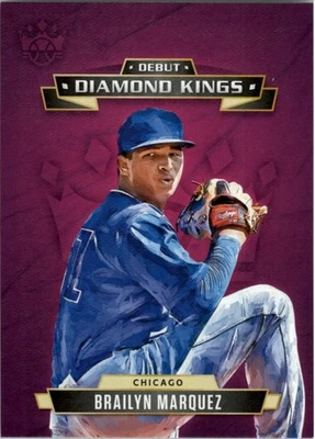 2021 Diamond Kings Debut Diamond Kings #5 Brailyn Marquez - BB - Image 1 of 2