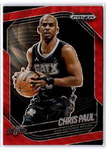 2024-25 Panini Prizm Black #16 Chris Paul Ruby Wave - Picture 1 of 2