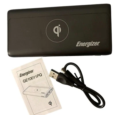 Energizer Wireless Ultimate Power Bank Apple and Android 10000mAh USB-C Charge - Image 1 of 4