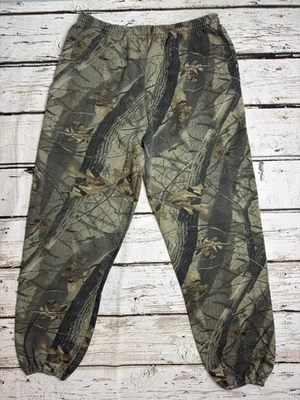 VTG Realtree Hardwoods 20-200 Camouflage Jerzees Hunting Sweatpants Duck USA 3XL - Image 1 of 4