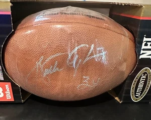 Walter Payton Signed Authentic Wilson NFL Game Ball – Dual Authentication - Picture 1 of 7
