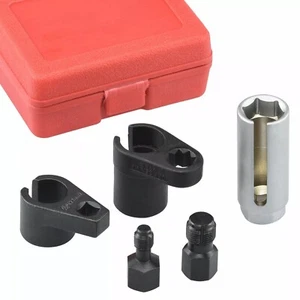 5 Pcs Thread Chaser Tool Oxygen Sensor Socket Wrench Remover Tool KIT SET repair - Picture 1 of 9