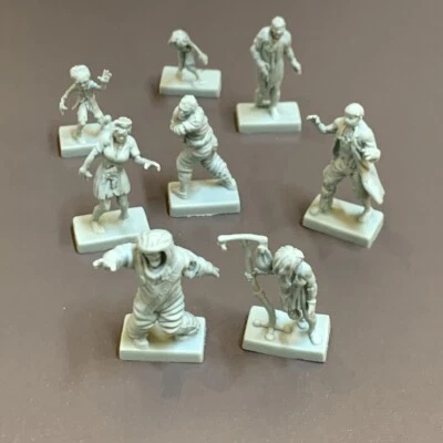 8PCS Zombies Nurse Zpocalypse Zmergnecy: Hospital Horde Board Game Minis Toys  - Image 1 of 4