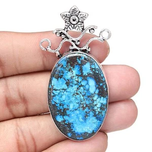 Necklace Azurite  Gifted Gemstone Beads 20" Chrysocolla Round Green - Picture 1 of 8