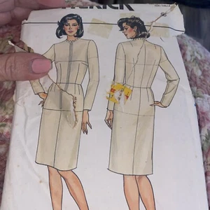 Butterick 3415 Misses Fitting Shell Dress Pattern 6 Uncut Envelope Damaged Pics - Picture 1 of 2