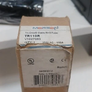 Mersen TR110R TRI-ONIC Class RK5 Fuse 110A, 250V - Picture 1 of 3