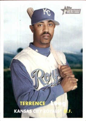 2006 Topps Heritage #147 Terrence Long KANSAS CITY ROYALS - Image 1 of 2