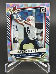 Javon Baker 2024 Donruss Football The Rookies #TR-25 New England Patriots - Picture 1 of 2