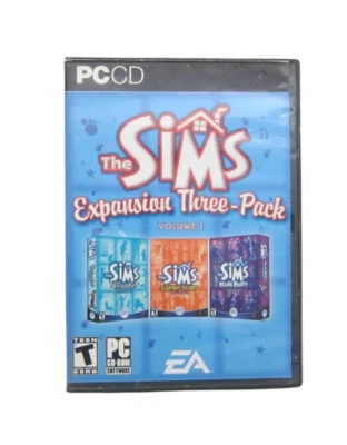 The Sims Expansion 3 Pack: VoL. 1 Unleashed, Superstar, House Party 5 Disk - Image 1 of 3