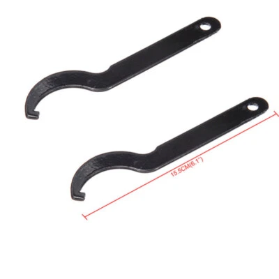 2x Ajustador de Suspensión Amortiguador Universal Ajustable C Llave Llave Yamaha Foto 1 de 4
