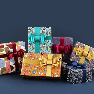 Quality Colourful Wrapping Paper Any Occasion Wrapping Paper Stylish Gift Paper - Imagen 1 de 8