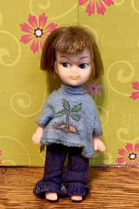 Vintage Goldfarb Novelty Company 4.25” Doll Made In Hong Kong*** - Picture 1 of 10