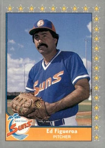 1990 Pacific Senior League #75 Ed Figueroa - Gold Coast Suns - Picture 1 of 2