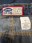 Old Navy ladies blue "carpenter" jeans, size 20.  100% cotton.  Inseam = 26 inch