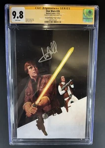 Star Wars #26 EM Gist Variante CGC 9.8 SS FIRMADO Luke Skywalker Actor Mark Hamil - Imagen 1 de 21