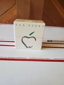 NOS Apple Macintosh 3.5" Vintage "Picasso Style"Floppy 10 Disc Box New 400k Rare - Picture 1 of 10