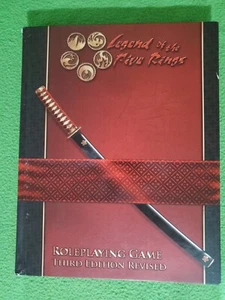 L5R Core Rulebook 3rd Edition Revised (Legend of the Five Rings Third 3e) RPG - Picture 1 of 5