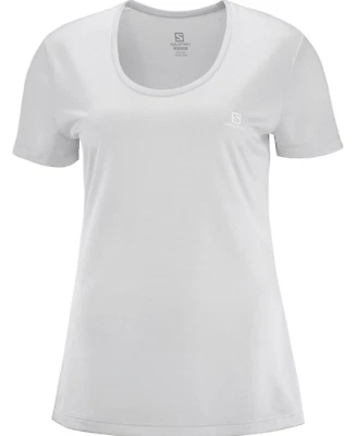 Salomon Women's Agile SS Tee Short Sleeve Running Shirt Medium - Image 1 of 4
