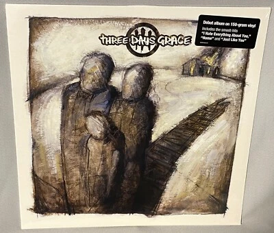 LP THREE DAYS GRACE Self Titled (BLACK VINYL, 2016) NEW MINT SEALED - Image 1 of 2