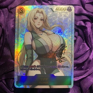 Tsunade Naruto Fantasies Manga Waifu ACG Anime Holo Girl Karte - Bild 1 von 6