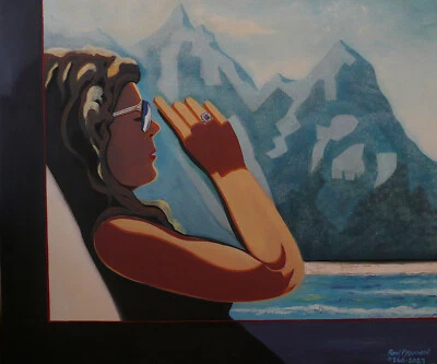 Pintura de Ron Brannon's Body Heat Película Homenaje Tienda de Ahorro Foto 1 de 2