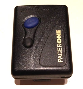 Vintage MOTOROLA (PagerOne) PAGER BEEPER with Clip - Working condition - Zdjęcie 1 z 11