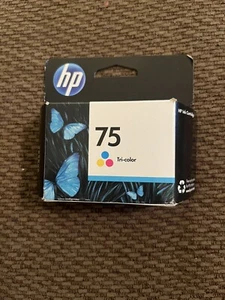 HP Original Ink Cartridge 75 Tri-Color Expired 2011 - Foto 1 di 1