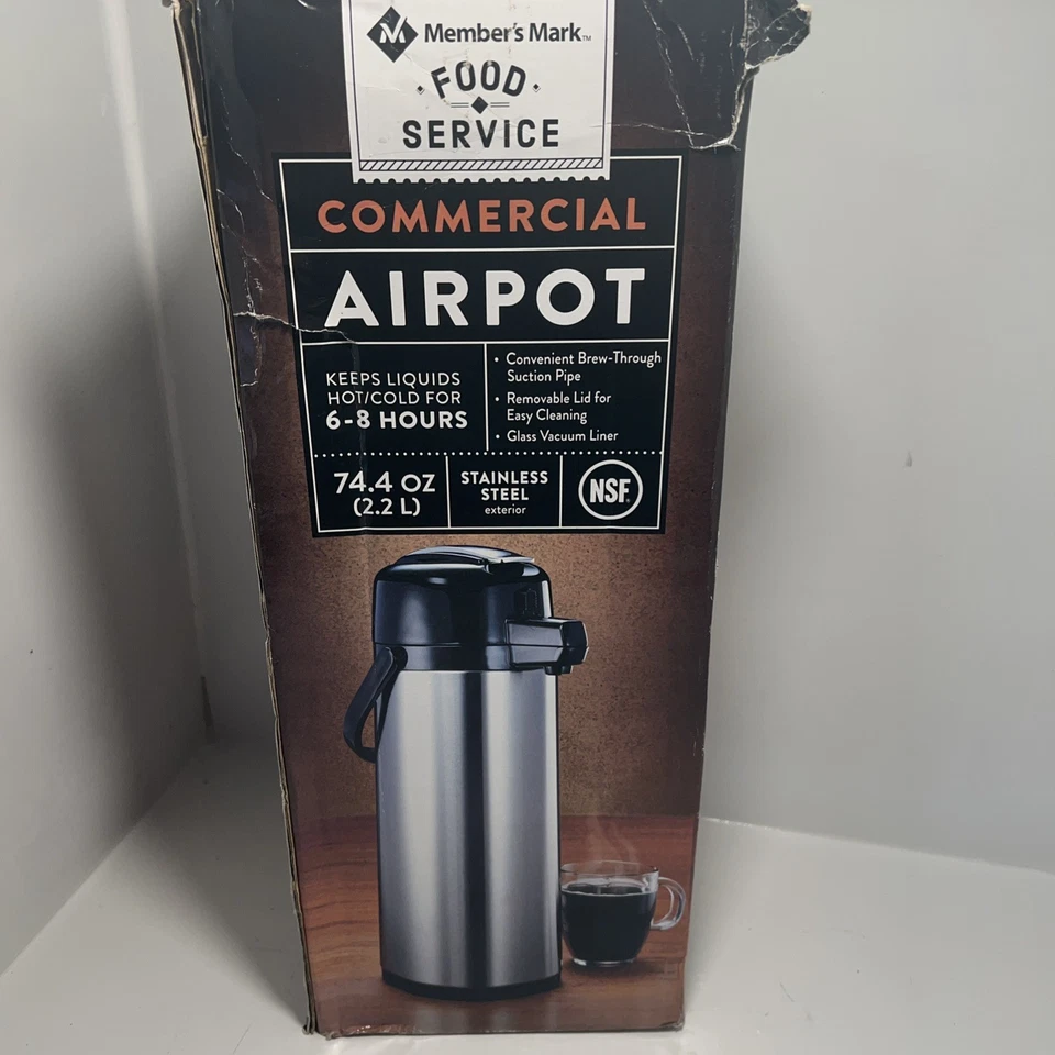Dispensador de airpot comercial 74,4 oz Foto 1 de 1