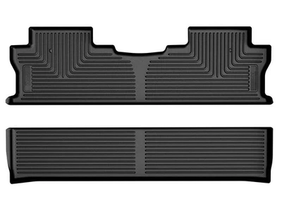 Husky X-Act Contour Floor Fits 2018-2025 Honda Ridgeline 2nd Row 2pc Black Foto 1 de 4
