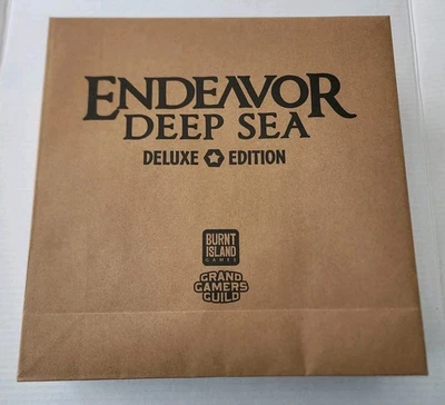 Burnt Island - Endeavor: Deep Sea, Kickstarter Deluxe Edition, New and Sealed - Image 1 of 4