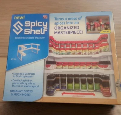 Organizador apilable patentado Spicy Shelf Foto 1 de 3