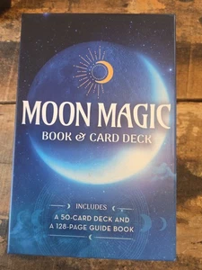 Moon Magic Book & Card Deck: Includes 50-Card Deck & Guide Book - Tarot - Bild 1 von 2