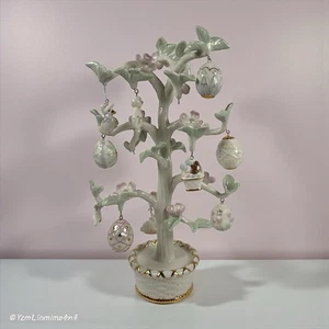 Lenox Osterbaum 2004 mit 10 Ornamenten & Originalkarton LESEN SIE MEHR - Bild 1 von 11