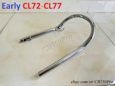 Barra de agarre de banda de asiento Honda CL72 1962-1965. Carril de agarre Early CL77 1965 80145-273-010 Foto 1 de 4
