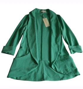 French Mauve Size Small Melanie Knit Tunic Blazer Mint Green - Picture 1 of 13