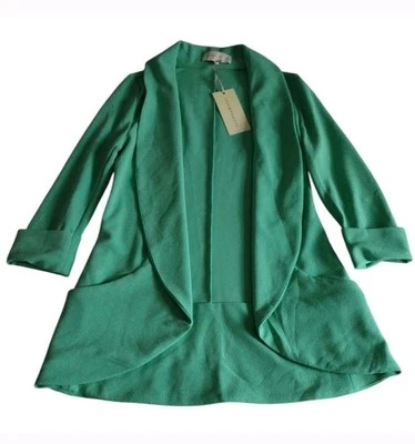 French Mauve Small Melanie Knit Tunic Blazer Mint Green - Image 1 of 4