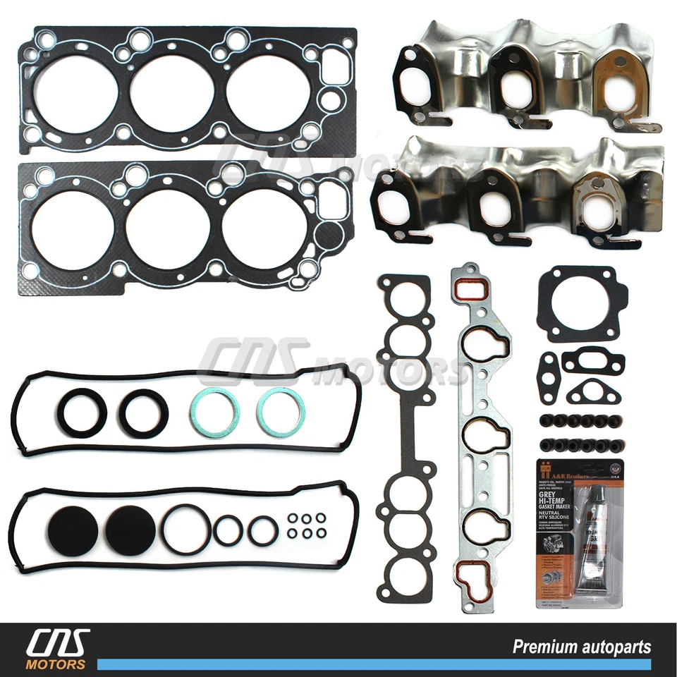 Head Gasket Set FOR 88-95 Toyota 4Runner Pickup T100 3.0L V6 SOHC 12V 3VZE - Image 1 of 2