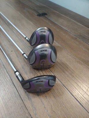 RAM G FORCE TOUR Ladies 3 Pc Fairway Wood & Hybrid Golf Club Set RH Womens  - Image 1 of 4