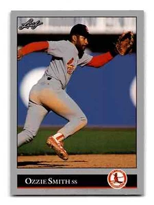 Ozzie Smith 1992 Leaf Card 400 Two Card Set Inc With & W/O Dot - Picture 1 of 3