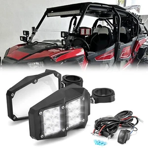 Espejos retrovisores laterales WEISEN con luces para Polaris RZR S900 XP 1000 CAN-AM X3 - Imagen 1 de 12