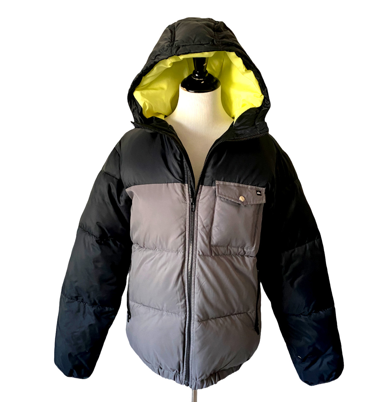 Mens Quiksilver Sz Small Puffer Jacket 
